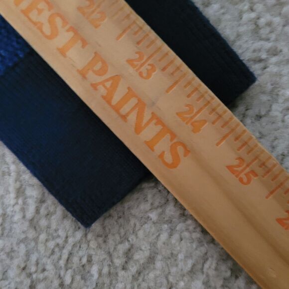 Vineyard Vines Wool Blend Sweater Mens M Blue 1/4 Zip Geometric Corp Core Casual - Picture 8 of 14